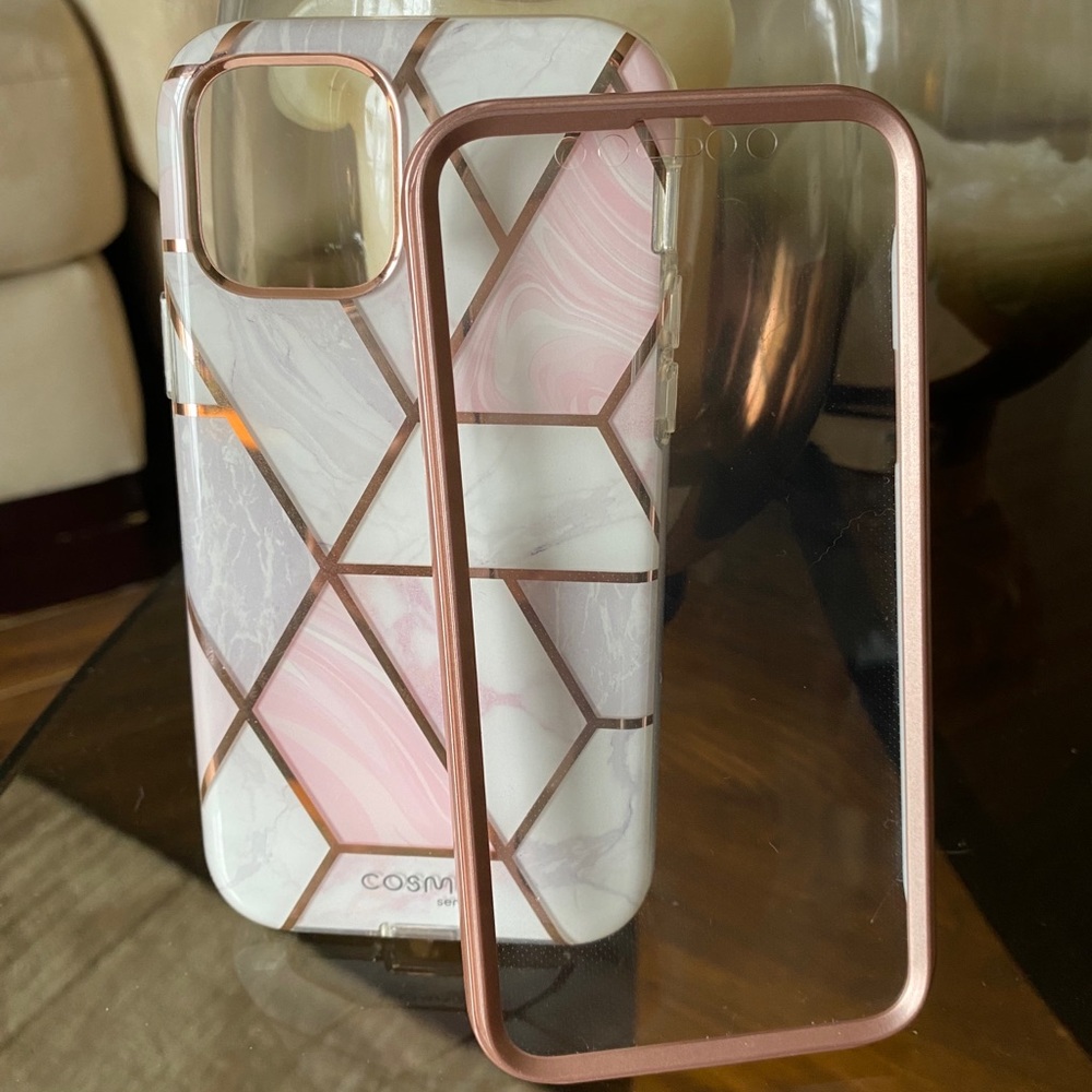 New iPhone 11 Pro rose gold case